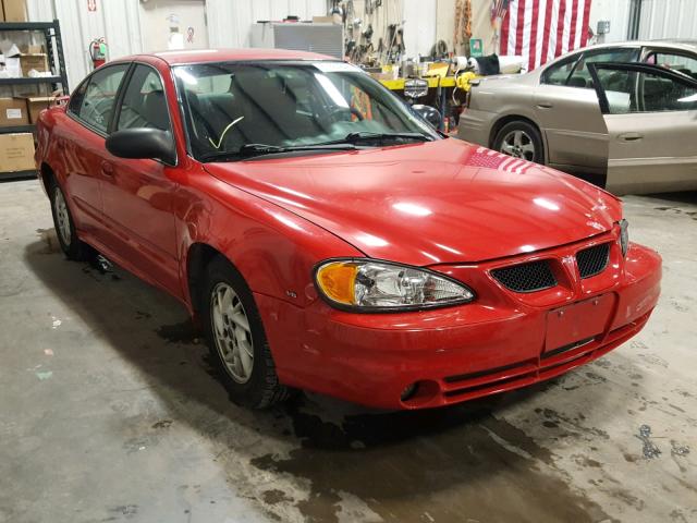 1G2NF52E24M511187 - 2004 PONTIAC GRAND AM S RED photo 1