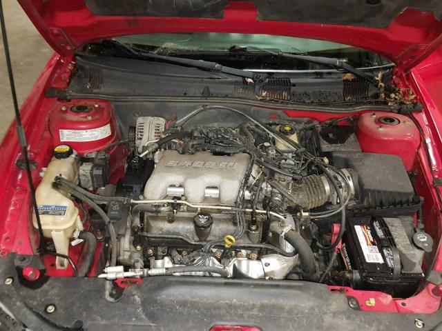 1G2NF52E24M511187 - 2004 PONTIAC GRAND AM S RED photo 7