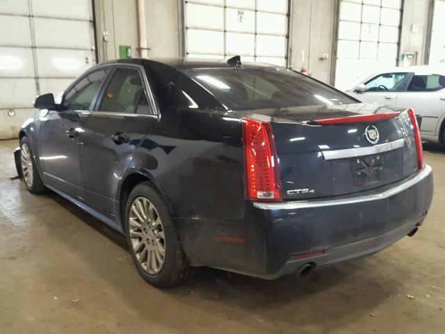 1G6DM5EG5A0102410 - 2010 CADILLAC CTS PERFOR BLACK photo 3