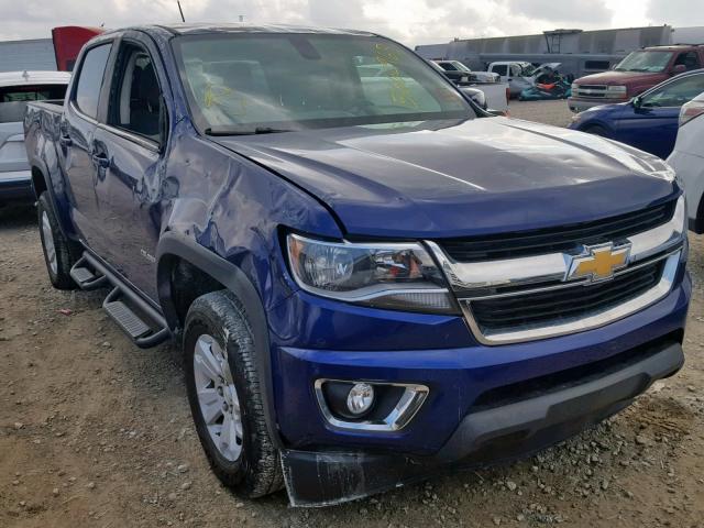 1GCGSBE30F1187332 - 2015 CHEVROLET COLORADO L BLUE photo 1