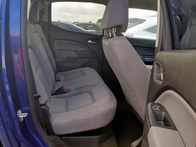 1GCGSBE30F1187332 - 2015 CHEVROLET COLORADO L BLUE photo 6