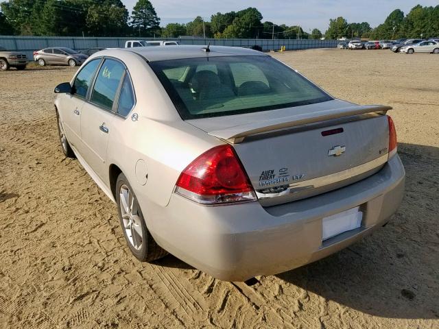 2G1WU57MX91104753 - 2009 CHEVROLET IMPALA LTZ TAN photo 3