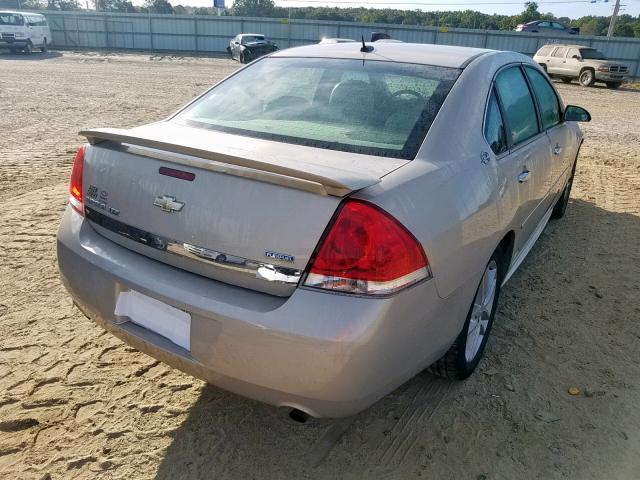 2G1WU57MX91104753 - 2009 CHEVROLET IMPALA LTZ TAN photo 4