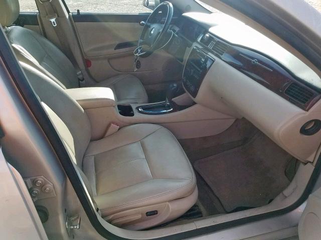 2G1WU57MX91104753 - 2009 CHEVROLET IMPALA LTZ TAN photo 5