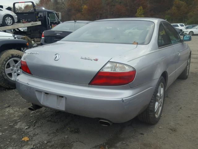 19UYA42623A008464 - 2003 ACURA 3.2CL TYPE SILVER photo 4