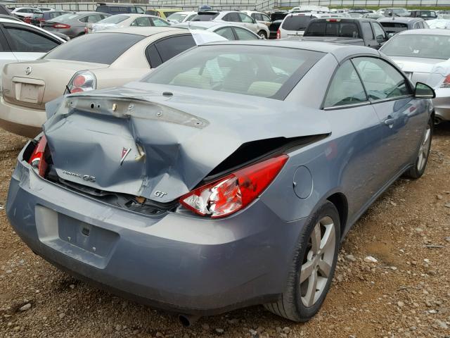 1G2ZH361474234196 - 2007 PONTIAC G6 GT CHARCOAL photo 4