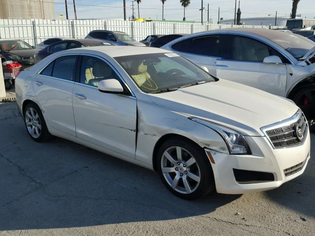 1G6AA5RAXD0167422 - 2013 CADILLAC ATS CREAM photo 1