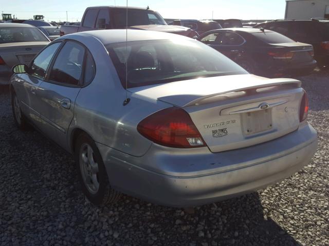 1FAFP55S93A267512 - 2003 FORD TAURUS SES SILVER photo 3