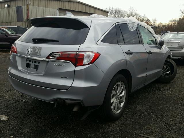 5J8TB4H3XHL030163 - 2017 ACURA RDX BASE SILVER photo 4