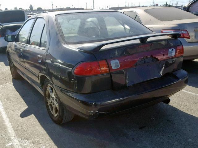 1N4BB41DXWC720396 - 1998 NISSAN SENTRA SE BLACK photo 3