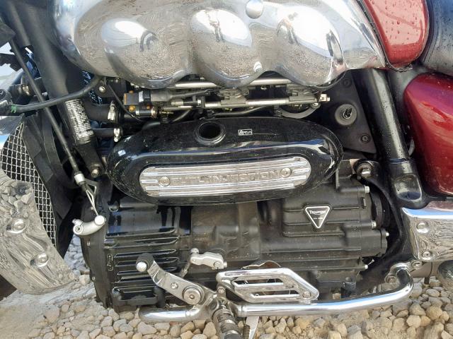 SMTC00L476J250089 - 2006 TRIUMPH MOTORCYCLE ROCKET III BURGUNDY photo 7