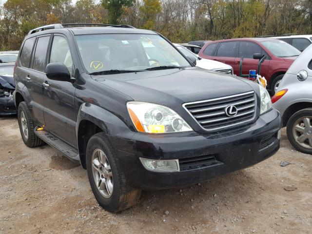 JTJBT20X680152110 - 2008 LEXUS GX 470 BLACK photo 1