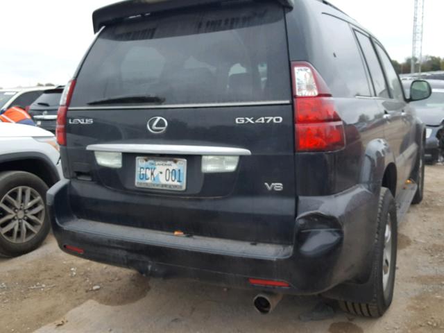 JTJBT20X680152110 - 2008 LEXUS GX 470 BLACK photo 9