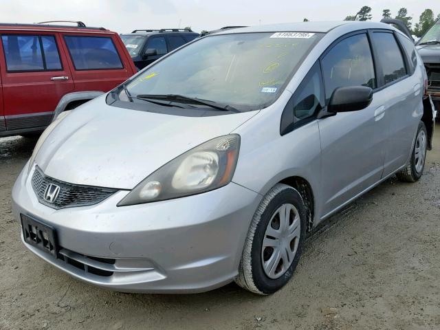 JHMGE8H35BC013503 - 2011 HONDA FIT GRAY photo 2