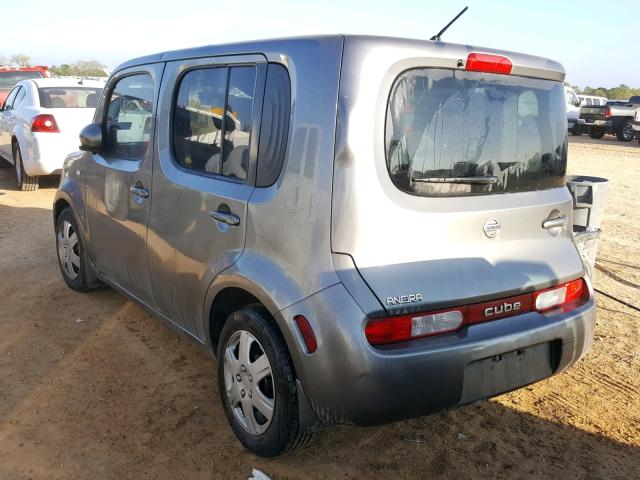 JN8AZ28R69T103593 - 2009 NISSAN CUBE BASE GRAY photo 3