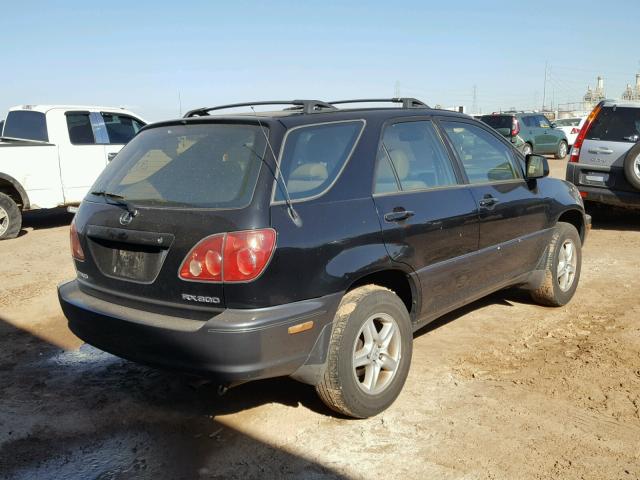 JT6GF10U2Y0056336 - 2000 LEXUS RX 300 BLACK photo 4