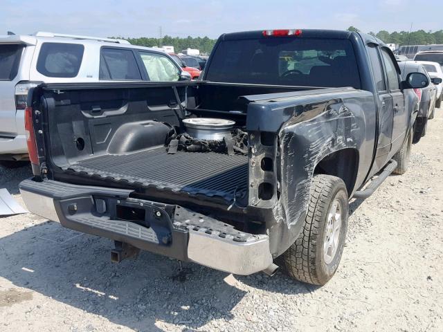 1GCEC19038Z269672 - 2008 CHEVROLET SILVERADO BLACK photo 4