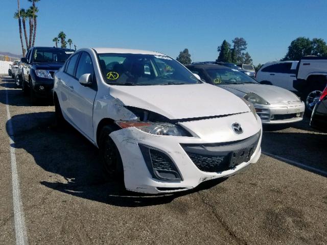 JM1BL1UG3B1431359 - 2011 MAZDA 3 I WHITE photo 1