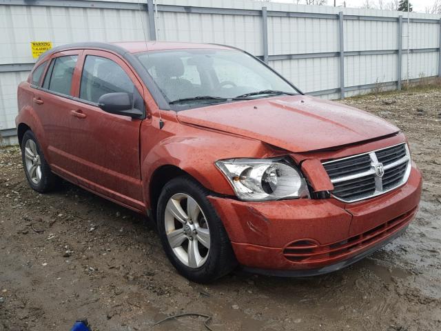 1B3CB4HA2AD635423 - 2010 DODGE CALIBER SX ORANGE photo 1