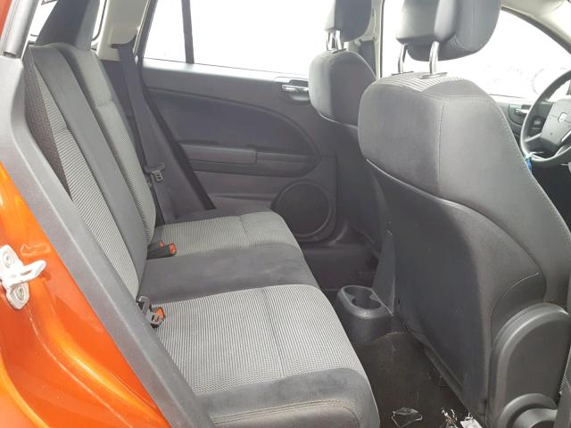 1B3CB4HA2AD635423 - 2010 DODGE CALIBER SX ORANGE photo 6