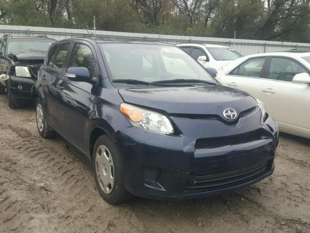 JTKKUPB45E1040915 - 2014 TOYOTA SCION XD BLUE photo 1