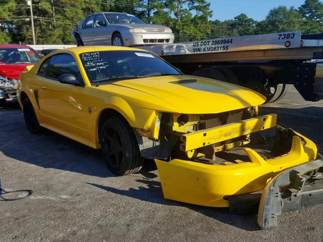 1FAFP42X4XF114216 - 1999 FORD MUSTANG GT YELLOW photo 1
