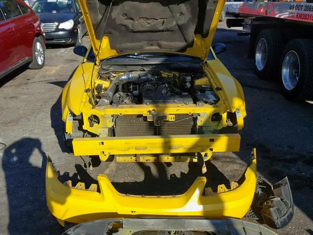 1FAFP42X4XF114216 - 1999 FORD MUSTANG GT YELLOW photo 9