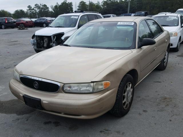 2G4WS52JX41252562 - 2004 BUICK CENTURY CU GOLD photo 2