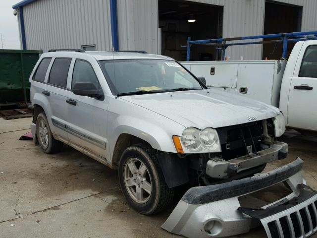 1J4HR48N35C624973 - 2005 JEEP GRAND CHER SILVER photo 1