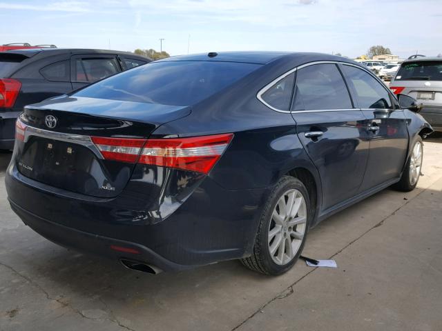 4T1BK1EB8DU050304 - 2013 TOYOTA AVALON BAS BLACK photo 4