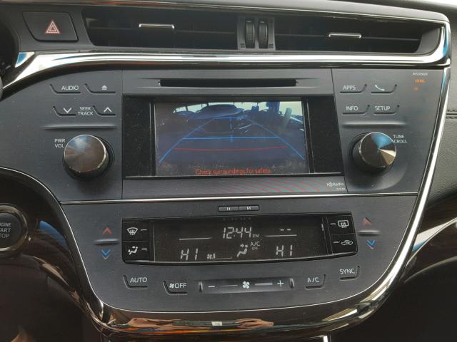 4T1BK1EB8DU050304 - 2013 TOYOTA AVALON BAS BLACK photo 9