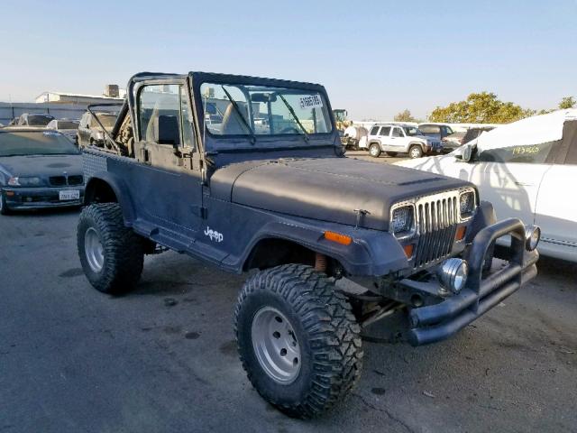 2BCCV8118HB523590 - 1987 JEEP WRANGLER BLACK photo 1