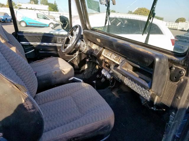 2BCCV8118HB523590 - 1987 JEEP WRANGLER BLACK photo 5