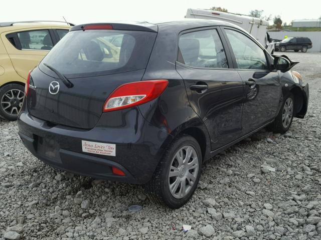 JM1DE1KY4E0180781 - 2014 MAZDA MAZDA2 SPO BLACK photo 4