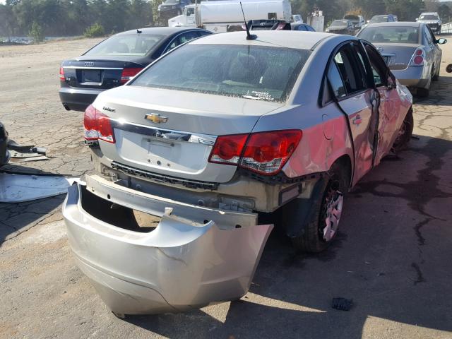 1G1PA5SH8E7409317 - 2014 CHEVROLET CRUZE LS GOLD photo 4