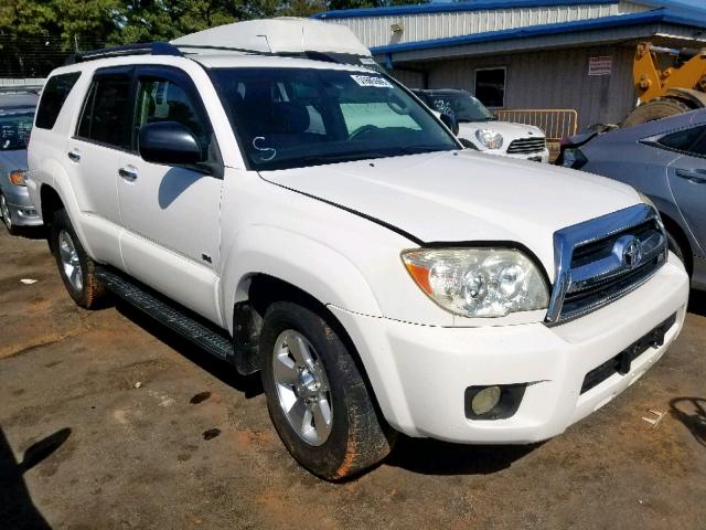 JTEZT14R360026500 - 2006 TOYOTA 4RUNNER SR WHITE photo 1