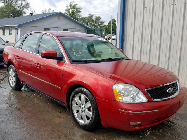 1FAFP24186G141070 - 2006 FORD FIVE HUNDR RED photo 1