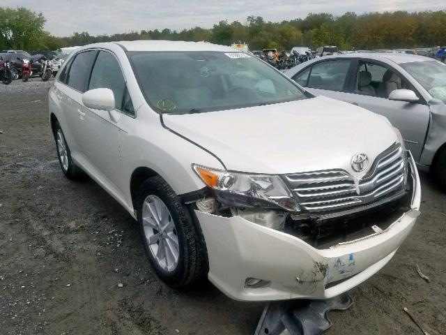 4T3ZA3BB2CU057465 - 2012 TOYOTA VENZA LE WHITE photo 1