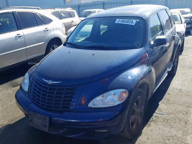 3C8FY68BX3T512351 - 2003 CHRYSLER PT CRUISER BLUE photo 2