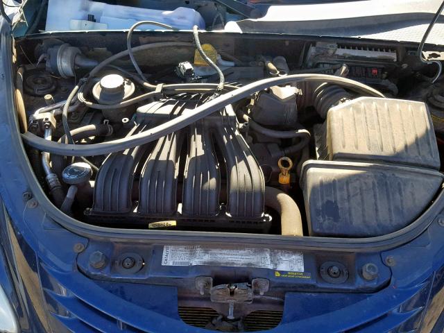 3C8FY68BX3T512351 - 2003 CHRYSLER PT CRUISER BLUE photo 7