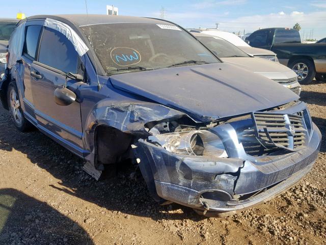 1B3HB48B57D126773 - 2007 DODGE CALIBER SX BLUE photo 1