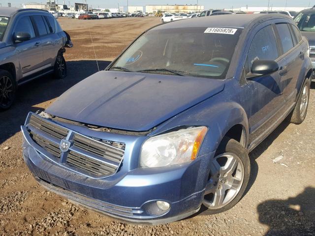 1B3HB48B57D126773 - 2007 DODGE CALIBER SX BLUE photo 2