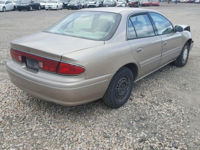 2G4WS52J421106817 - 2002 BUICK CENTURY CU TAN photo 4