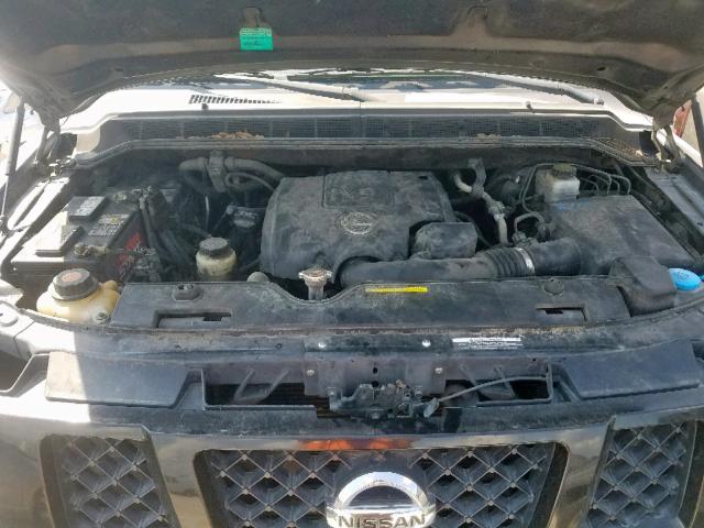 5N1BA0ND6AN618456 - 2010 NISSAN ARMADA SE BLACK photo 7