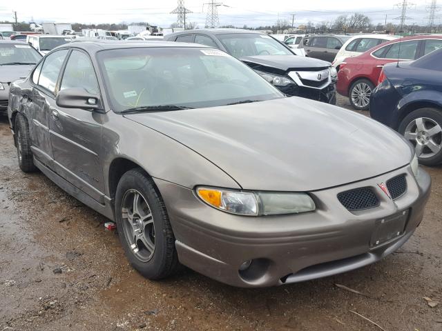 1G2WP52K72F158342 - 2002 PONTIAC GRAND PRIX BROWN photo 1