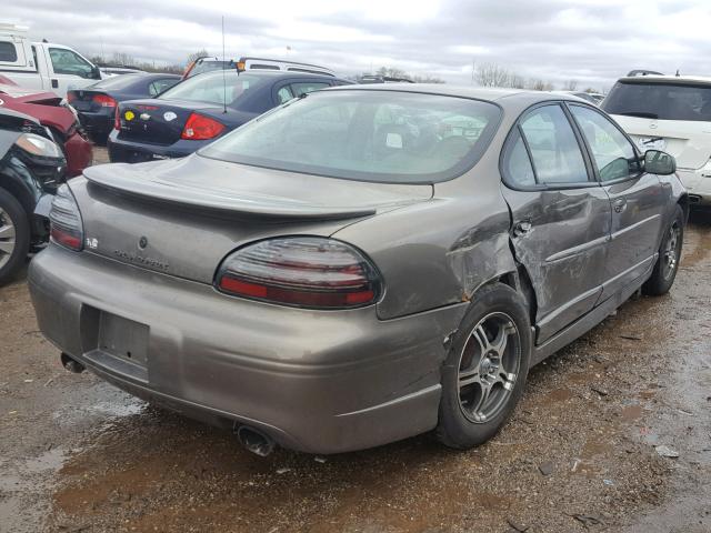 1G2WP52K72F158342 - 2002 PONTIAC GRAND PRIX BROWN photo 4