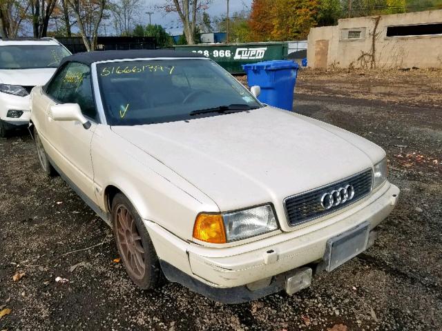 WAUAA88G8VN002653 - 1997 AUDI CABRIOLET WHITE photo 1