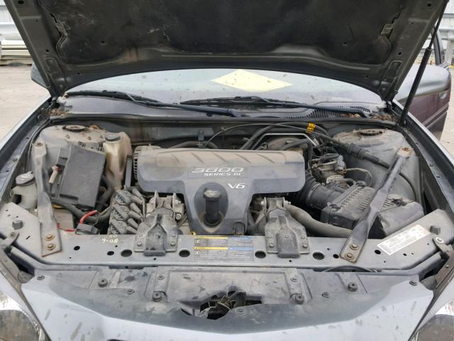 2G2WS522151195249 - 2005 PONTIAC GRAND PRIX ნაცრისფერი ფოტო 7