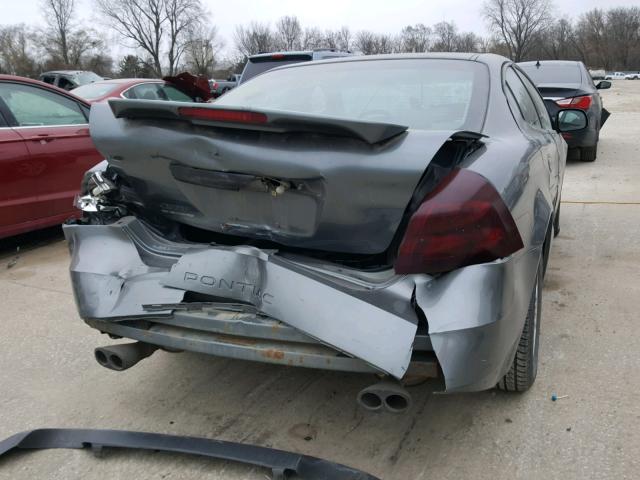 2G2WS522151195249 - 2005 PONTIAC GRAND PRIX ნაცრისფერი ფოტო 9