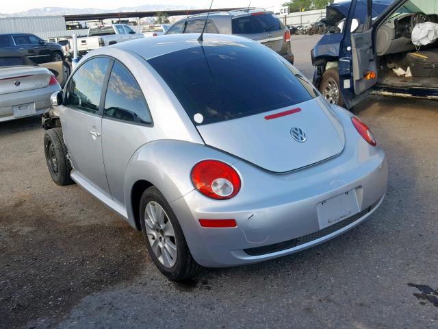 3VWPW31C48M502944 - 2008 VOLKSWAGEN NEW BEETLE 银色 照片 3